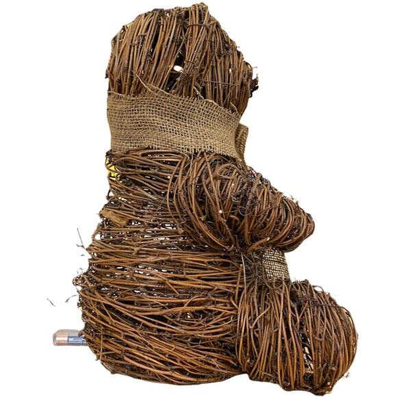 Gardeners Eden LED Lighted Bear Decor - Picture 2 of 6